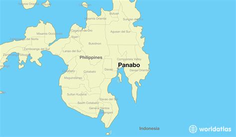 panabo city map